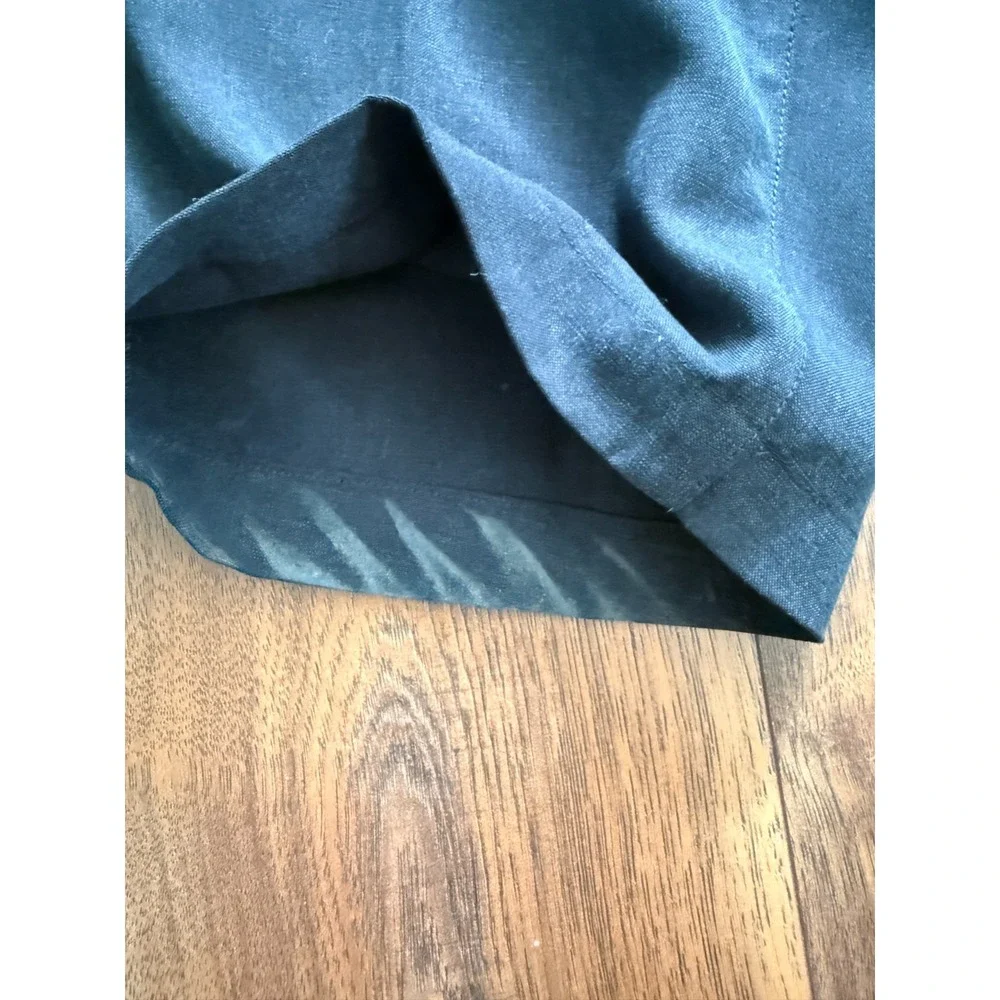 Vintage Tommy Bahama Relax Pants Mens 34x27 Black Pleated 100% Tencel Trousers - Picture 8 of 8